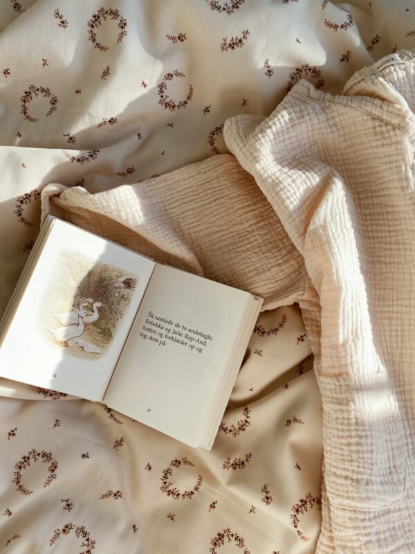 sengetøj til din baby Vintage Flower Wreath